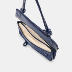 ALICE SHOULDER BAG NAVY SUEDE(Alice Shoulder Bag Navy Suede) -Dolce Vita Shop DOLCEVITA SHOULDERBAG ALICE NAVYSUEDE 6