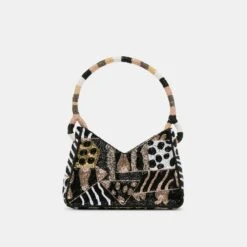 AMELIA SHOULDER BAG DARK MULTI BEADED(Amelia Shoulder Bag Dark Multi Beaded)