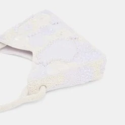 AMELIA SHOULDER BAG PEARL BEADED(Amelia Shoulder Bag Pearl Beaded) -Dolce Vita Shop DOLCEVITA SHOULDERBAG AMELIA PEARLBEADING 4
