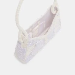 AMELIA SHOULDER BAG PEARL BEADED(Amelia Shoulder Bag Pearl Beaded) -Dolce Vita Shop DOLCEVITA SHOULDERBAG AMELIA PEARLBEADING 5