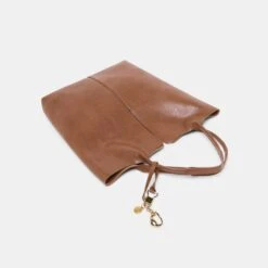 AUGUSTE TOTE BROWN STELLA(Auguste Tote Brown Stella) -Dolce Vita Shop DOLCEVITA SHOULDERBAG AUGUSTE BROWNPU 3