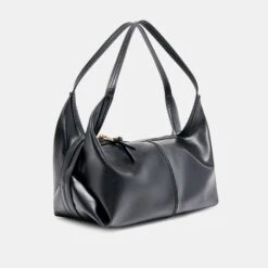 BILLY SHOULDER BAG BLACK LEATHER(Billy Shoulder Bag Black Leather) -Dolce Vita Shop DOLCEVITA SHOULDERBAG BILLY BLACKLEATHER 3