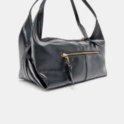 BILLY SHOULDER BAG BLACK LEATHER(Billy Shoulder Bag Black Leather) -Dolce Vita Shop DOLCEVITA SHOULDERBAG BILLY BLACKLEATHER 5