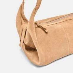 BILLY SHOULDER BAG CAMEL SUEDE(Billy Shoulder Bag Camel Suede) -Dolce Vita Shop DOLCEVITA SHOULDERBAG BILLY CAMELSUEDE 3