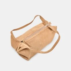 BILLY SHOULDER BAG CAMEL SUEDE(Billy Shoulder Bag Camel Suede) -Dolce Vita Shop DOLCEVITA SHOULDERBAG BILLY CAMELSUEDE 4