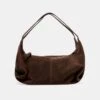 BILLY SHOULDER BAG CHOCOLATE SUEDE(Billy Shoulder Bag Chocolate Suede)