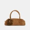BORACAY SHOULDER BAG BROWN SUEDE(Boracay Shoulder Bag Brown Suede)