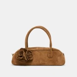BORACAY SHOULDER BAG BROWN SUEDE(Boracay Shoulder Bag Brown Suede)