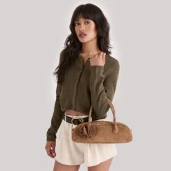 BORACAY SHOULDER BAG BROWN SUEDE(Boracay Shoulder Bag Brown Suede) -Dolce Vita Shop DOLCEVITA SHOULDERBAG BORACAY BROWNSUEDE 2 d9d86f67 f463 4398 9c69 52a0a74cfdb8