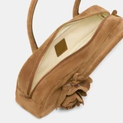 BORACAY SHOULDER BAG BROWN SUEDE(Boracay Shoulder Bag Brown Suede) -Dolce Vita Shop DOLCEVITA SHOULDERBAG BORACAY BROWNSUEDE 4