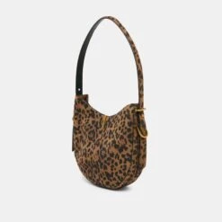 BREE SHOULDER BAG LEOPARD SUEDE(Bree Shoulder Bag Leopard Suede) -Dolce Vita Shop DOLCEVITA SHOULDERBAG BREE L LEOPARDSUEDE 3