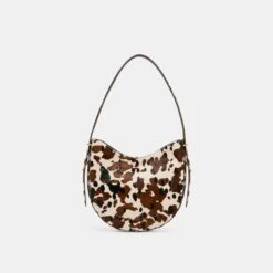 BREE SHOULDER BAG COCOA CALF HAIR(Bree Shoulder Bag Cocoa Calf Hair) -Dolce Vita Shop DOLCEVITA SHOULDERBAG BREE COCOACALFHAIR 2