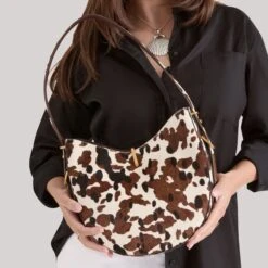 BREE SHOULDER BAG COCOA CALF HAIR(Bree Shoulder Bag Cocoa Calf Hair) -Dolce Vita Shop DOLCEVITA SHOULDERBAG BREE COCOACALFHAIR 4 4662cff4 1490 4ece 8675 51602b9cb9c8