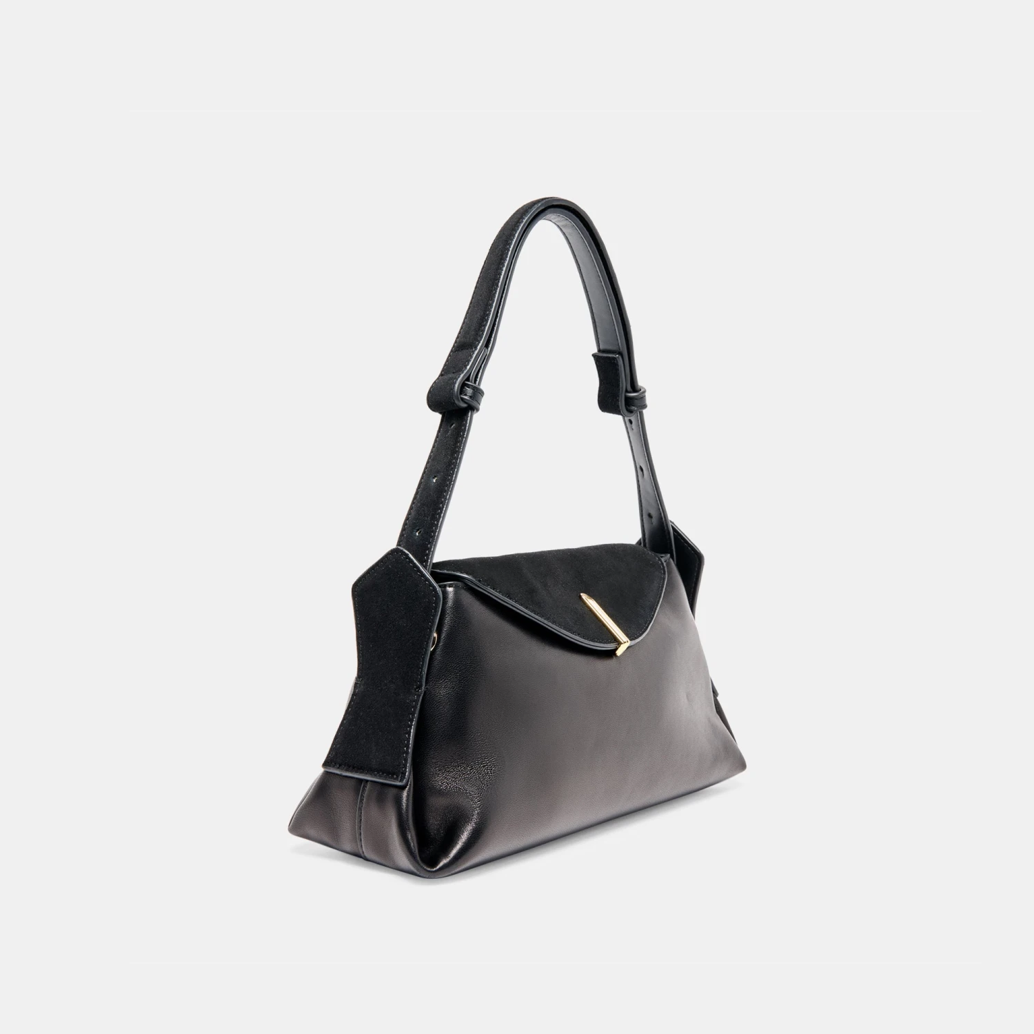 DEVYN SHOULDER BAG BLACK LEATHER(Devyn Shoulder Bag Black Leather) 5 DEVYN SHOULDER BAG BLACK LEATHER(Devyn Shoulder Bag Black Leather) - Image 5