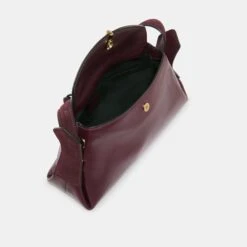 DEVYN SHOULDER BAG BURGUNDY LEATHER(Devyn Shoulder Bag Burgundy Leather) -Dolce Vita Shop DOLCEVITA SHOULDERBAG DEVYN BURGUNDYLEATHER 4