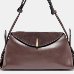 DEVYN SHOULDER BAG ESPRESSO LEATHER(Devyn Shoulder Bag Espresso Leather) -Dolce Vita Shop DOLCEVITA SHOULDERBAG DEVYN ESPRESSOLEATHER 4