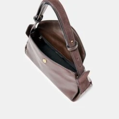 DEVYN SHOULDER BAG ESPRESSO LEATHER(Devyn Shoulder Bag Espresso Leather) -Dolce Vita Shop DOLCEVITA SHOULDERBAG DEVYN ESPRESSOLEATHER 6