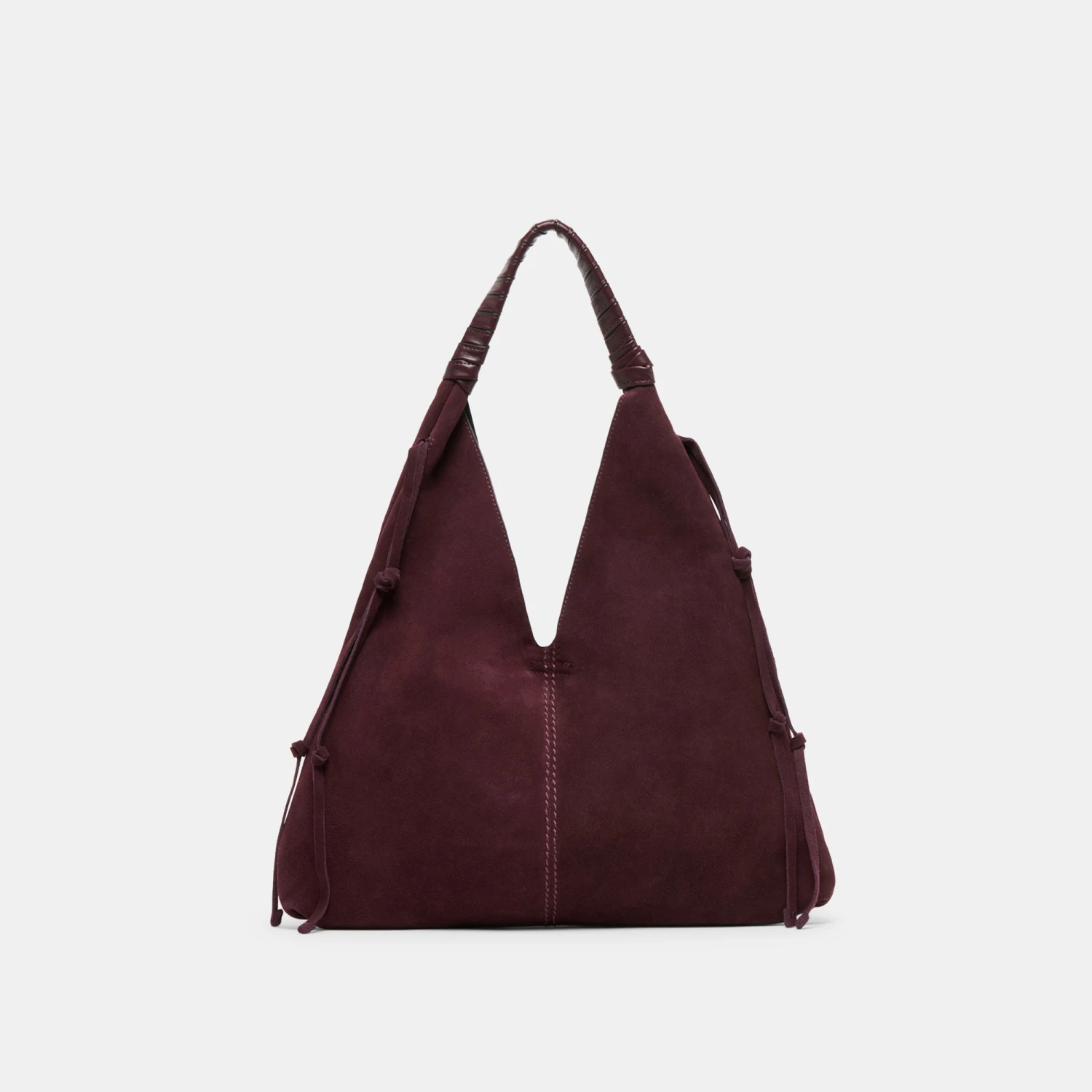 MERRICK TOTE BURGUNDY SUEDE(Merrick Tote Burgundy Suede) 1 MERRICK TOTE BURGUNDY SUEDE(Merrick Tote Burgundy Suede)