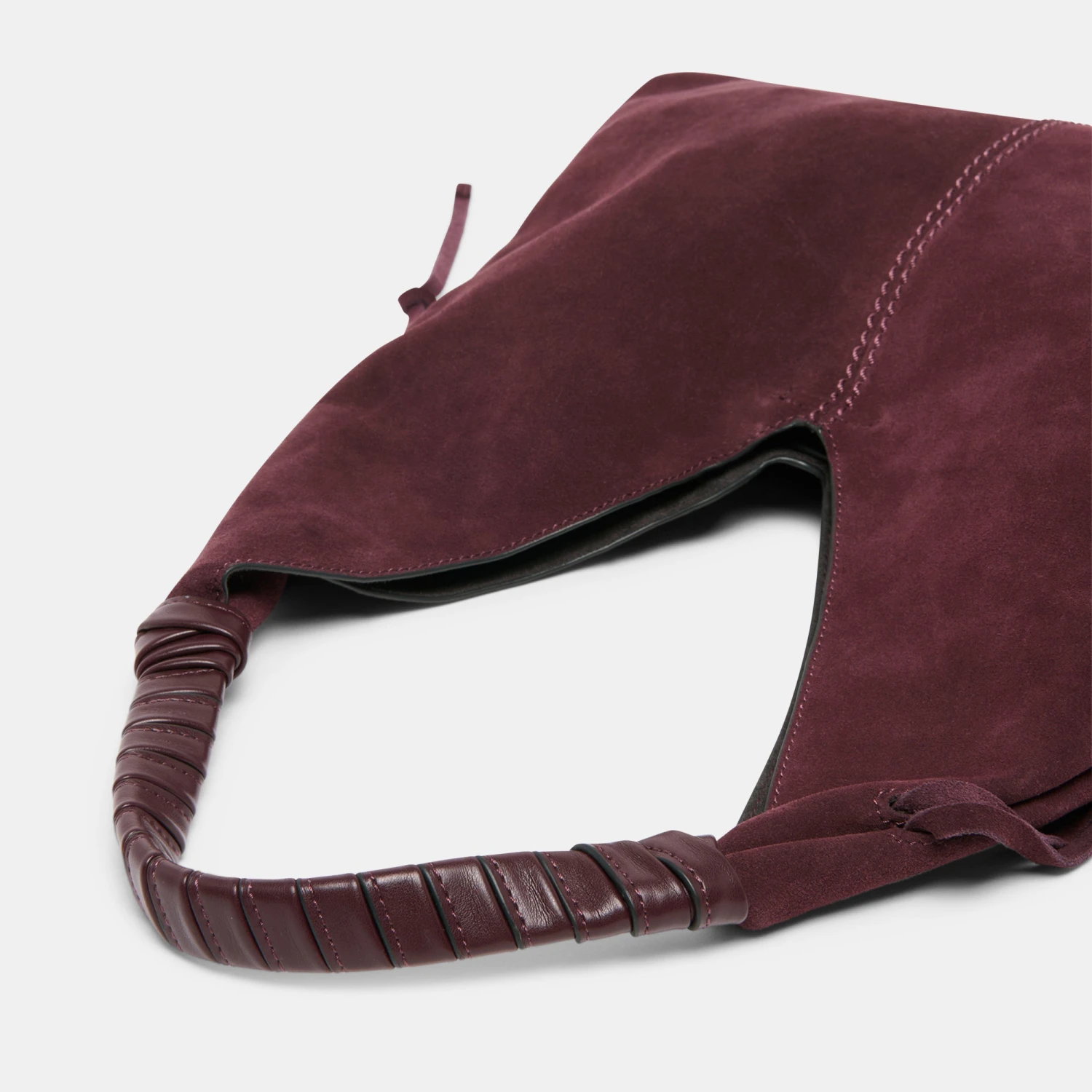 MERRICK TOTE BURGUNDY SUEDE(Merrick Tote Burgundy Suede) 3 MERRICK TOTE BURGUNDY SUEDE(Merrick Tote Burgundy Suede) - Image 3