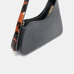 PRYA SHOULDER BAG BROWN PRINTED CALF HAIR(Prya Shoulder Bag Brown Printed Calf Hair) -Dolce Vita Shop DOLCEVITA SHOULDERBAG PRYA H BROWNPRINTCALFHAIR 6