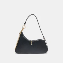 PRYA SHOULDER BAG BLACK LEATHER(Prya Shoulder Bag Black Leather) -Dolce Vita Shop DOLCEVITA SHOULDERBAG PRYA BLACKLEATHER 4 485f454b 86f5 4def 8862 ae98ef34c46a