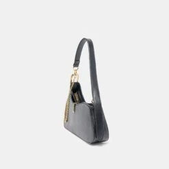 PRYA SHOULDER BAG BLACK LEATHER(Prya Shoulder Bag Black Leather) -Dolce Vita Shop DOLCEVITA SHOULDERBAG PRYA BLACKLEATHER 6 cd165422 68ae 40cc b2e6 c0a3b9b7f064
