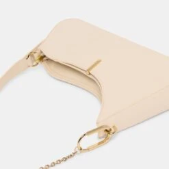 PRYA SHOULDER BAG CREME LEATHER(Prya Shoulder Bag Creme Leather) -Dolce Vita Shop DOLCEVITA SHOULDERBAG PRYA CREAMLEAHER 5