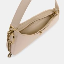 PRYA SHOULDER BAG CREME LEATHER(Prya Shoulder Bag Creme Leather) -Dolce Vita Shop DOLCEVITA SHOULDERBAG PRYA CREAMLEAHER 7