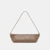 SAVAII WOVEN SHOULDER BAG BROWN WOVEN LEATHER(Savaii Woven Shoulder Bag Brown Woven Leather)