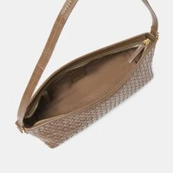 SAVAII WOVEN SHOULDER BAG BROWN WOVEN LEATHER(Savaii Woven Shoulder Bag Brown Woven Leather) -Dolce Vita Shop DOLCEVITA SHOULDERBAG SAVAII W BROWNWOVENLEATHER 4