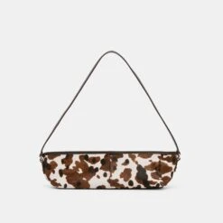 SAVAII SHOULDER BAG COCOA CALF HAIR(Savaii Shoulder Bag Cocoa Calf Hair)