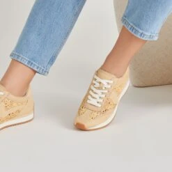 B.NTCD SNEAKERS LT NATURAL MACRAME(B Ntcd Sneakers Lt Natural Macrame) -Dolce Vita Shop DOLCEVITA SNEAKERS B.NTCDLTNATURALMACRAME ONFOOT 02