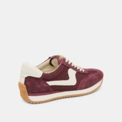 B.NTCD MESH SNEAKERS CRANBERRY WOVEN MESH(B Ntcd Mesh Sneakers Cranberry Woven Mesh) -Dolce Vita Shop DOLCEVITA SNEAKERS B.NTCDMESH CRANBERRYWOVENMESH 03