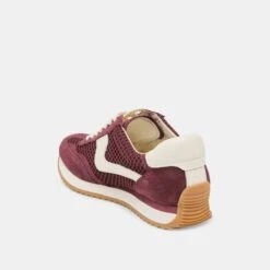 B.NTCD MESH SNEAKERS CRANBERRY WOVEN MESH(B Ntcd Mesh Sneakers Cranberry Woven Mesh) -Dolce Vita Shop DOLCEVITA SNEAKERS B.NTCDMESH CRANBERRYWOVENMESH 09