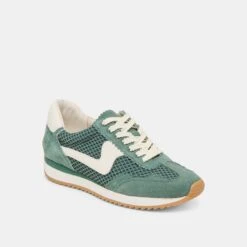 B.NTCD MESH SNEAKERS DK GREEN WOVEN MESH(B Ntcd Mesh Sneakers Dk Green Woven Mesh) -Dolce Vita Shop DOLCEVITA SNEAKERS B.NTCDMESH DKGREENWOVENMESH 01