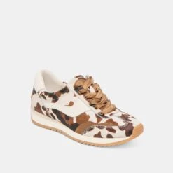 B.NTCD SNEAKERS COCOA TAURUS CALF HAIR(B Ntcd Sneakers Cocoa Taurus Calf Hair) -Dolce Vita Shop DOLCEVITA SNEAKERS B.NTCDNEWSQUIGGLE COCOATAURUSCALFHAIR 01