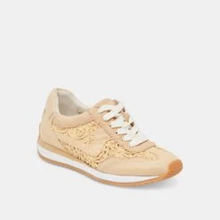 B.NTCD SNEAKERS LT NATURAL MACRAME(B Ntcd Sneakers Lt Natural Macrame) -Dolce Vita Shop DOLCEVITA SNEAKERS B.NTCD NATURALMULTIRAFFIA 01