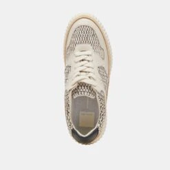 DANDI SNEAKERS BLACK NATURAL RAFFIA(Dandi Sneakers Black Natural Raffia) -Dolce Vita Shop DOLCEVITA SNEAKERS DANDI BLACK NATURALRAFFIA 06