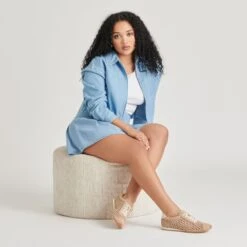 DANIE EYELET PERF SNEAKERS CAMEL SUEDE(Danie Eyelet Perf Sneakers Camel Suede) -Dolce Vita Shop DOLCEVITA SNEAKERS DANIEEYELETPERF CAMELSUEDE ONFOOT 02 c1935bf0 270c 4e9a 9400 da5a37bbb7de