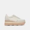 JAYNE SNEAKERS IVORY NUBUCK(Jayne Sneakers Ivory Nubuck)