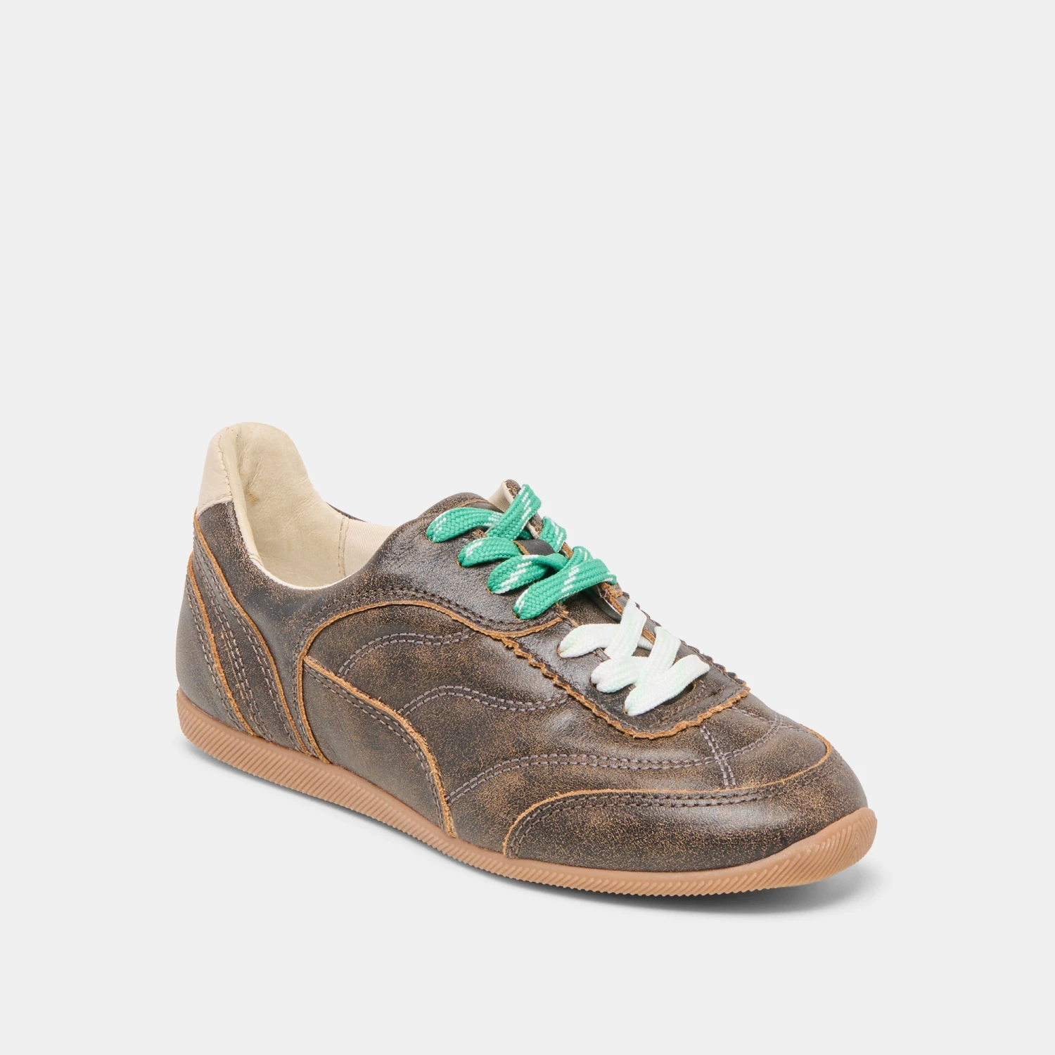 LAINI SNEAKERS BROWN DISTRESSED LEATHER(Laini Sneakers Brown Distressed Leather) 3 LAINI SNEAKERS BROWN DISTRESSED LEATHER(Laini Sneakers Brown Distressed Leather) - Image 3