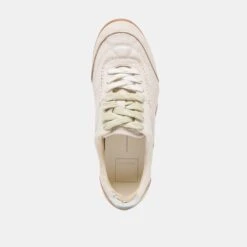 LAINI SNEAKERS OFF WHITE CRACKLED LEATHER(Laini Sneakers Off White Crackled Leather) -Dolce Vita Shop DOLCEVITA SNEAKERS LAINI OFFWHITECRACKLEDLEATHER 06