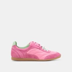 LAINI SNEAKERS PINK MULTI LEATHER(Laini Sneakers Pink Multi Leather)