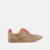 LAINI SNEAKERS TAN LEOPARD PRINTED SUEDE(Laini Sneakers Tan Leopard Printed Suede)