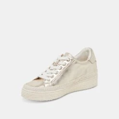 LENNIX SNEAKERS LIGHT GOLD METALLIC LEATHER(Lennix Sneakers Light Gold Metallic Leather) -Dolce Vita Shop DOLCEVITA SNEAKERS LENNIX LIGHTGOLDMETALLICLEATHER 08