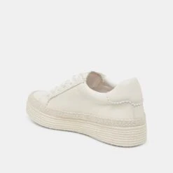 LENNIX SNEAKERS WHITE LEATHER(Lennix Sneakers White Leather) -Dolce Vita Shop DOLCEVITA SNEAKERS LENNIX WHITELEATHER 09