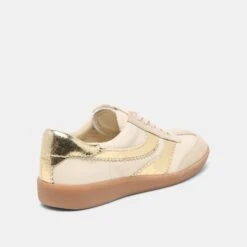 MERIT SNEAKERS WHITE GOLD LEATHER(Merit Sneakers White Gold Leather) -Dolce Vita Shop DOLCEVITA SNEAKERS MERIT WHITEGOLDLEATHER 03