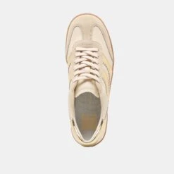 MERIT SNEAKERS WHITE GOLD LEATHER(Merit Sneakers White Gold Leather) -Dolce Vita Shop DOLCEVITA SNEAKERS MERIT WHITEGOLDLEATHER 06