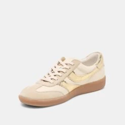 MERIT SNEAKERS WHITE GOLD LEATHER(Merit Sneakers White Gold Leather) -Dolce Vita Shop DOLCEVITA SNEAKERS MERIT WHITEGOLDLEATHER 09