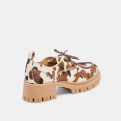 MILZA LOAFERS COCOA CALF HAIR(Milza Loafers Cocoa Calf Hair) -Dolce Vita Shop DOLCEVITA SNEAKERS MILZA COCOACALFHAIR 03
